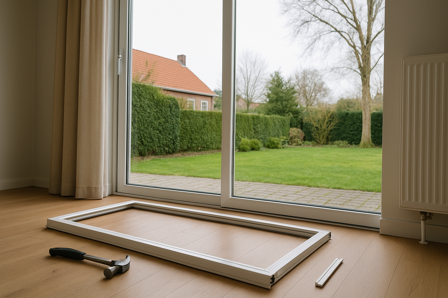 Foto bij Je hefschuifpui klemt: zo handel je voorlopig veilig