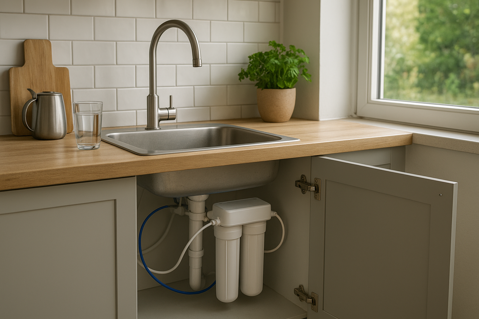 Foto bij Waterfiltratie bij verbouwen: reserveer ruimte en aansluitingen