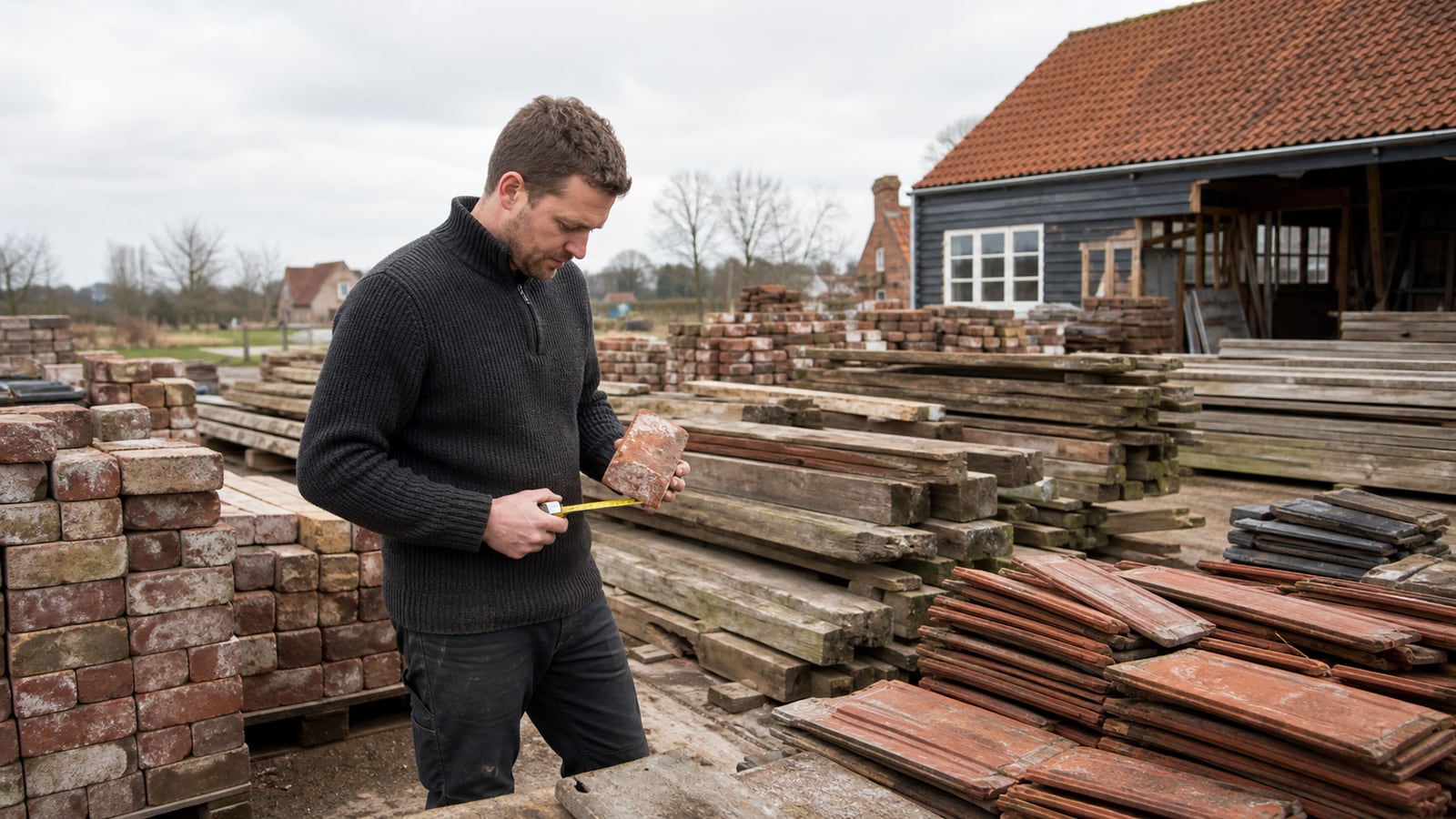 Tweedehands bouwmaterialen kiezen: maat, herkomst en prestaties controleren